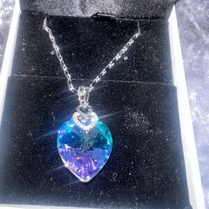 PLATO H Heart Necklace